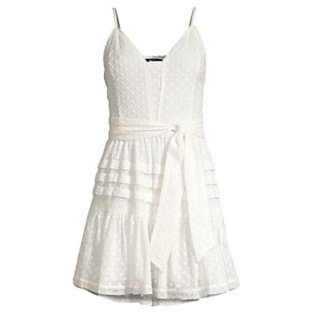 Anthropologie Paige Nahla Eyelet Mini Dress - Picture 6 of 6